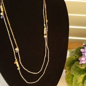 🛍NWOT Loft metal necklace